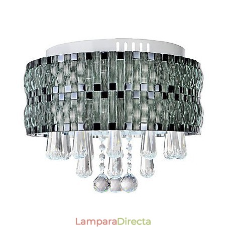 Elegante lámpara de techo de cristal Elegante lámpara de techo de cristal