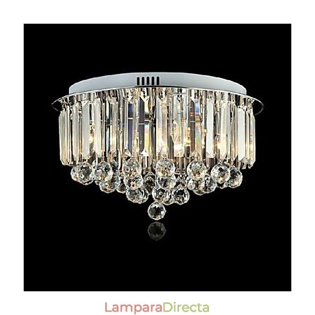 Lámpara empotrada de metal con pintura de cristal clásica tradicional contemporánea moderna Lámpara empotrada de metal con pintura de cristal clásica tradicional contemporánea moderna