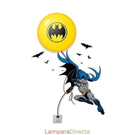 Papel pintado creativo de Batman de moda, lámpara de pared pequeña de bricolaje, lámpara de noche, luces de pared Papel pintado creativo de Batman de moda, lámpara de pared pequeña de bricolaje, lámpara de noche, luces de pared