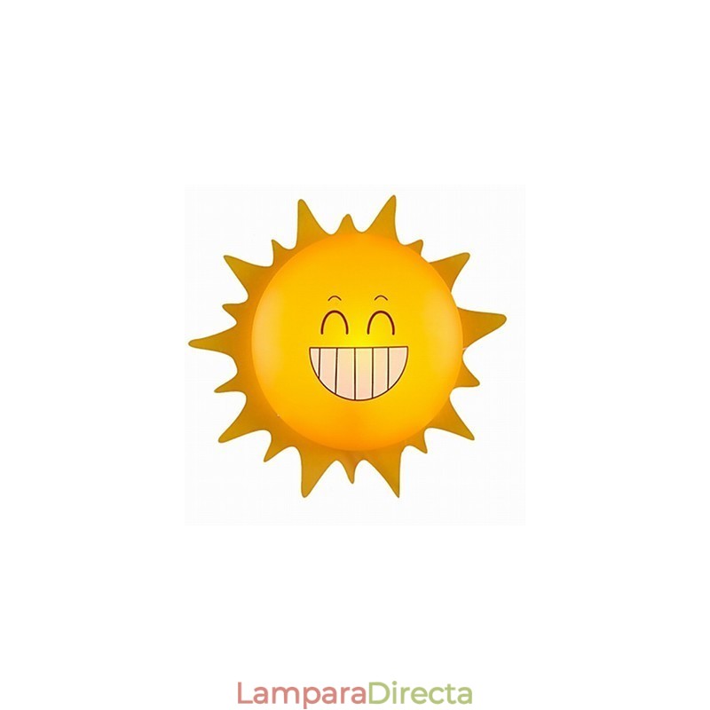 Papel tapiz Lámparas de pared Flor Cara DIY Diversión Ambiente Luz de noche Niños Lámpara de noche Decoración Sol