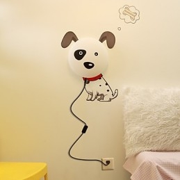 Plástico resistente a altas temperaturas y 10 °C que permite quitar pegatinas de pared. Lámpara de pared creativa con papel tapiz 3D.