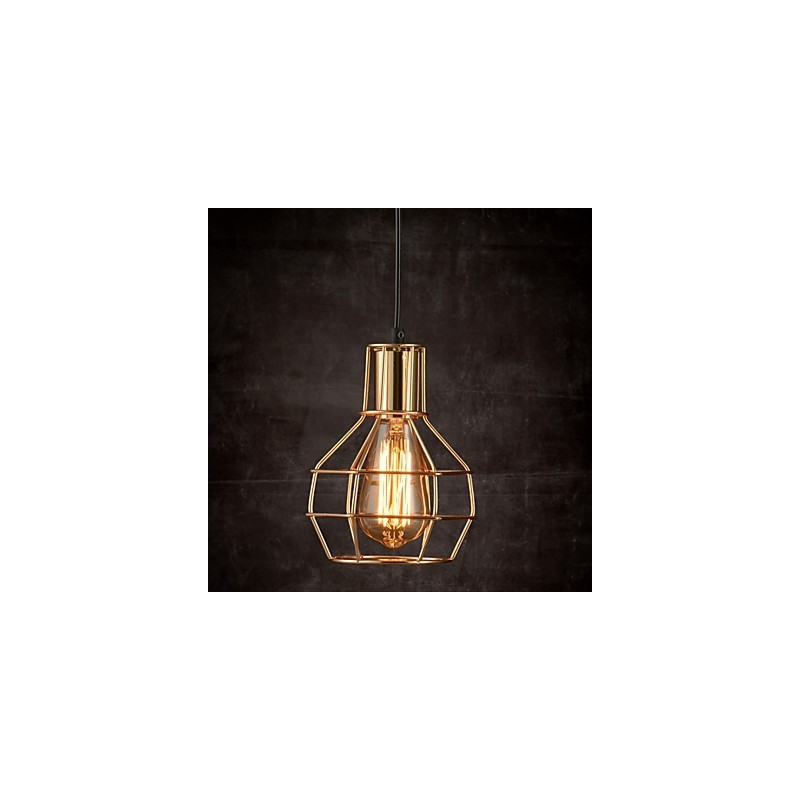 Lámpara colgante creativa de estilo americano de 1 luz
