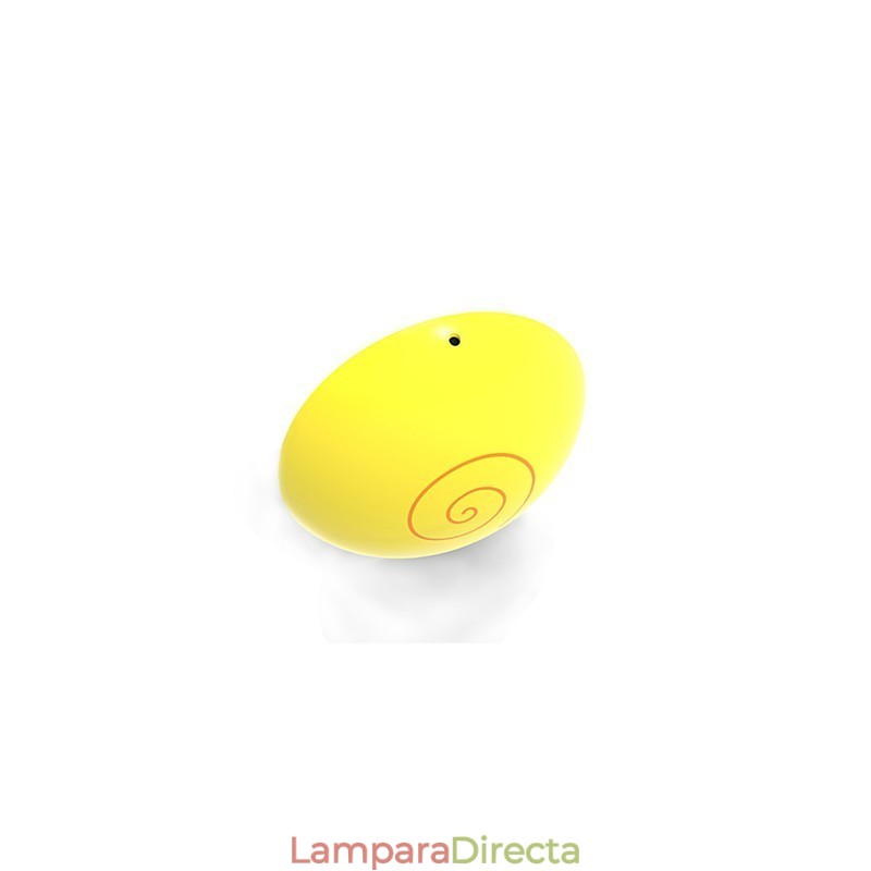 Lámpara de pared de plástico resistente a altas temperaturas con forma de caracol, que se puede quitar fácilmente hasta 10 °C. Papel tapiz 3D creativo.