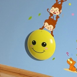 Pegatinas de pared Monos luz activada inteligente inducción esmetope adorno lámpara de pared