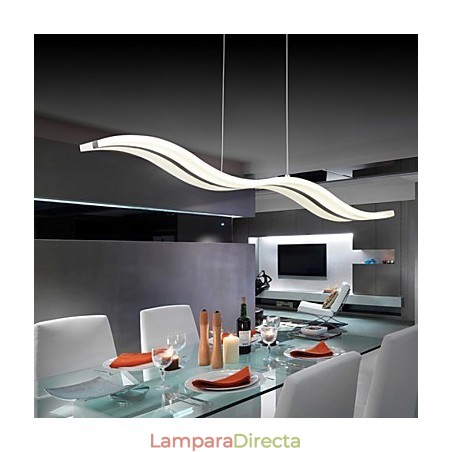 Lámpara colgante contemporánea moderna de cromo Lámpara colgante contemporánea moderna de cromo