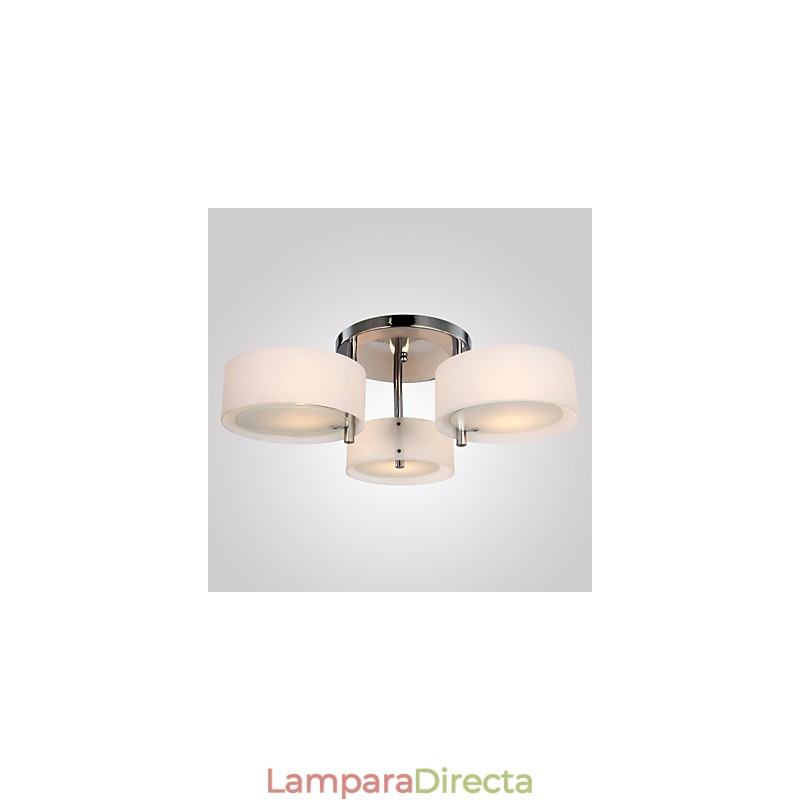 Lámpara de araña moderna de 3 luces