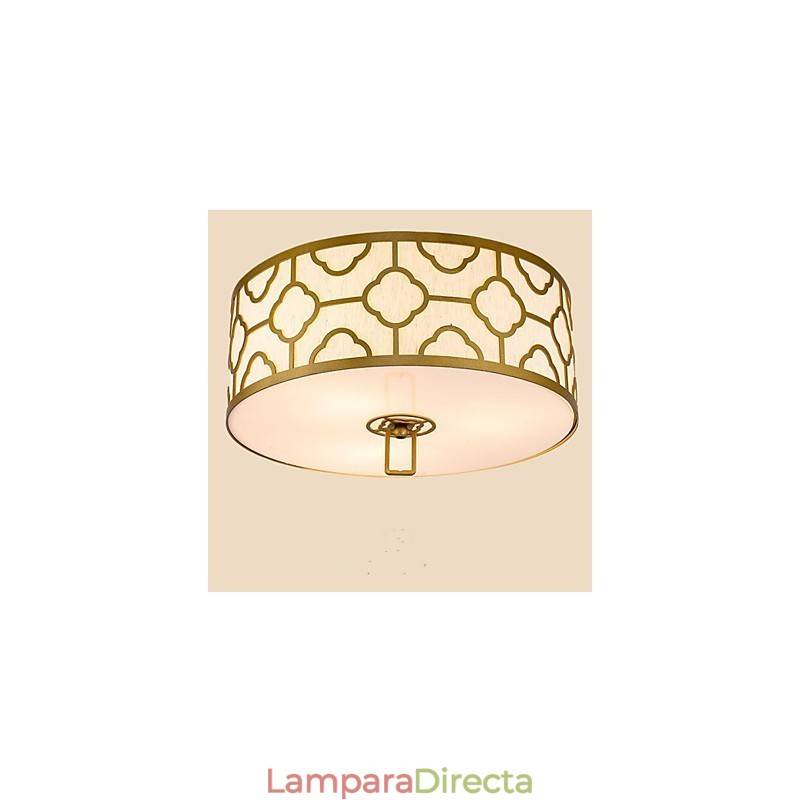 Iluminación de techo de estilo chino con simplicidad moderna