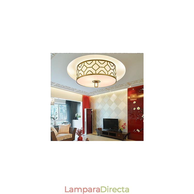 Iluminación de techo de estilo chino con simplicidad moderna