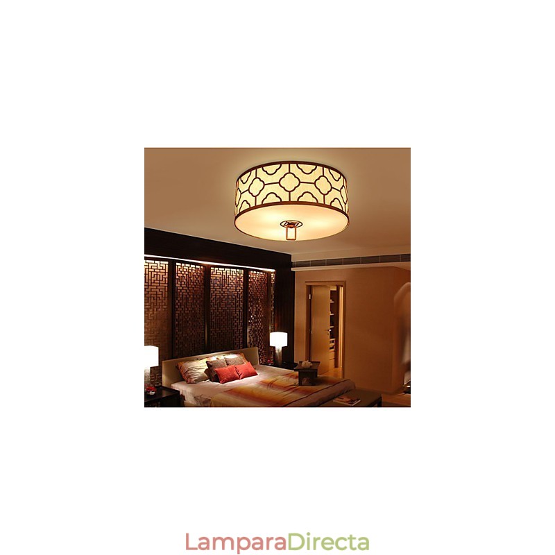 Iluminación de techo de estilo chino con simplicidad moderna