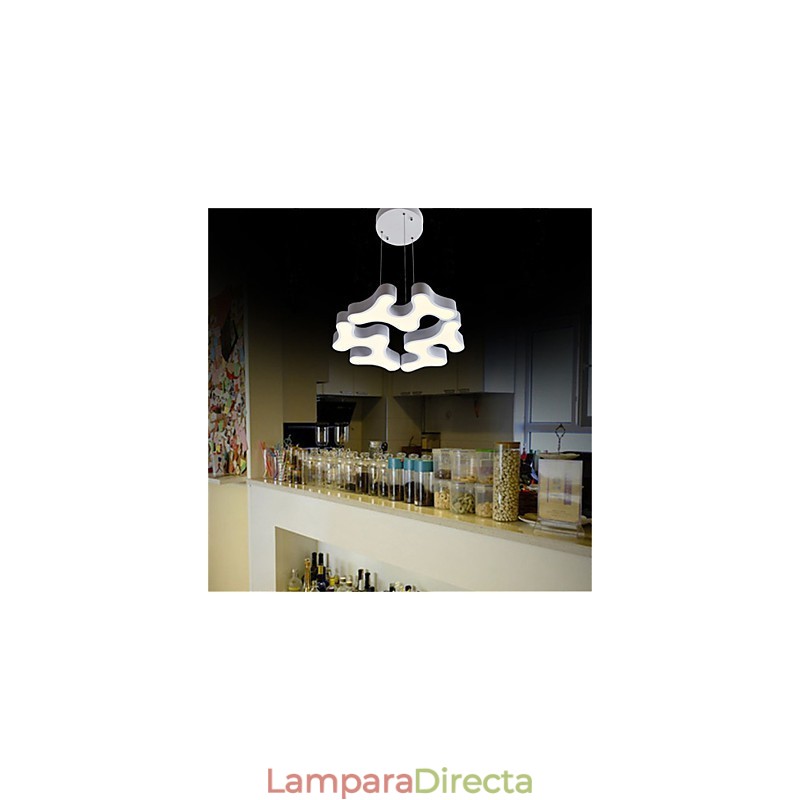 Lámpara colgante de metal moderna de alta calidad.