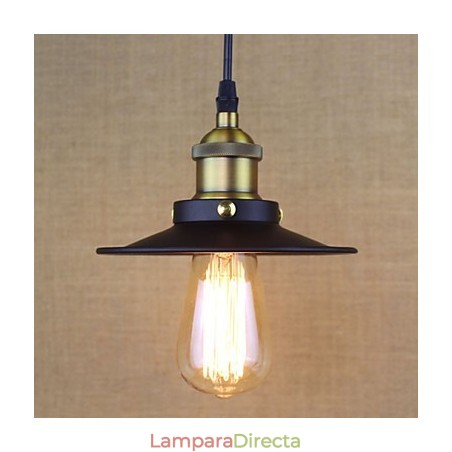 Lámpara colgante pequeña, sencilla, industrial, retro, ultraminiatura, estilo country americano Lámpara colgante pequeña, sencilla, industrial, retro, ultraminiatura, estilo country americano