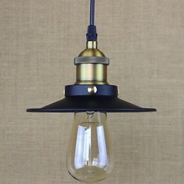 Lámpara colgante pequeña, sencilla, industrial, retro, ultraminiatura, estilo country americano