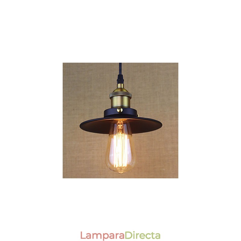 Lámpara colgante pequeña, sencilla, industrial, retro, ultraminiatura, estilo country americano