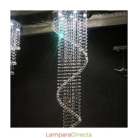 Lámpara de araña de cristal de lujo moderna de 4 luces Lámpara de araña de cristal de lujo moderna de 4 luces