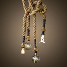 Lámpara colgante rústica clásica tradicional estilo cabaña vintage estilo campestre retro