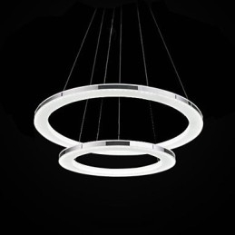 Lámpara colgante de metal contemporánea moderna
