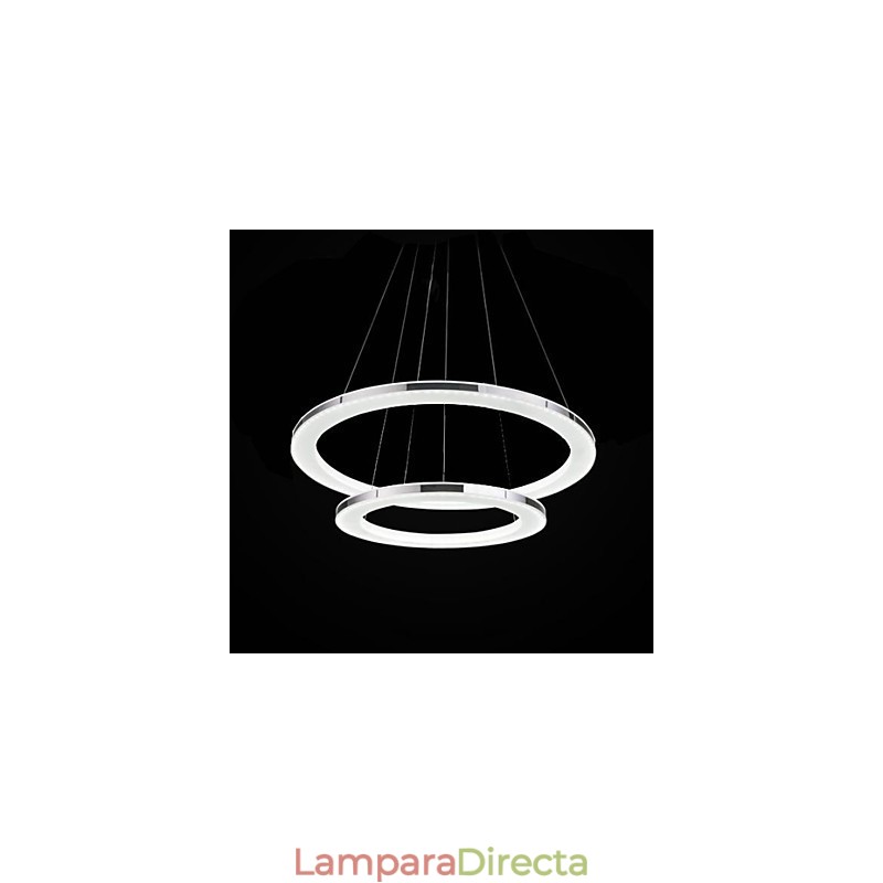 Lámpara colgante de metal contemporánea moderna