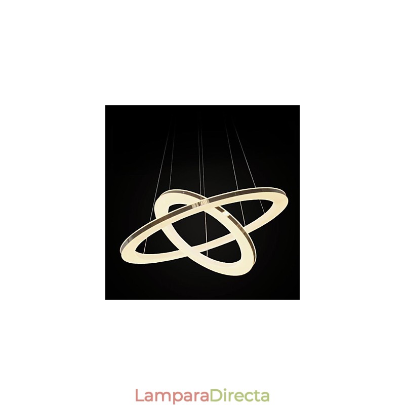 Lámpara colgante de metal contemporánea moderna