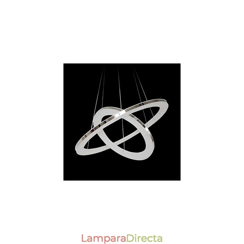 Lámpara colgante de metal contemporánea moderna