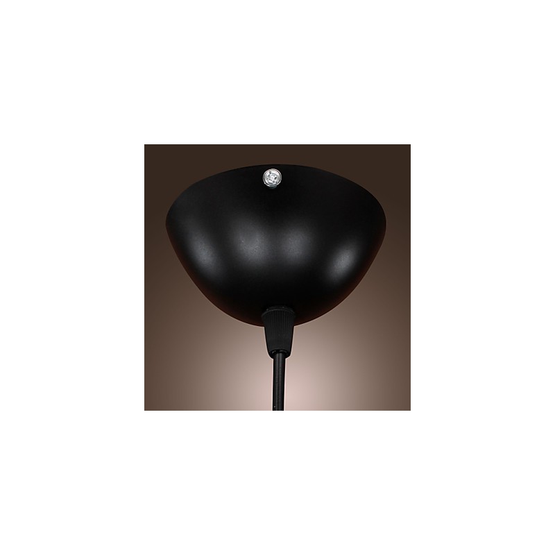 Lámpara colgante retro vintage de Tom Dixon Design en negro