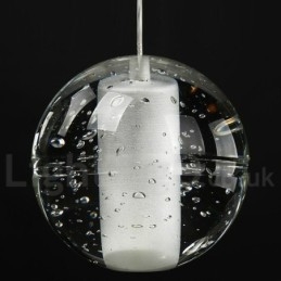 Lámpara colgante de bola de cristal Meteorer de Creative Engineering Stage