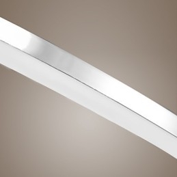 Lámpara colgante de diseño moderno de acrílico de alta calidad con un solo anillo.