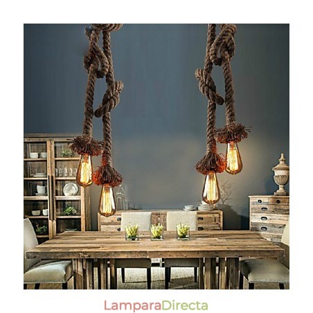 Lámparas colgantes 2 luces El viento industrial que restaura las formas antiguas es la lámpara colgante creativa del mostrador del café Lámparas colgantes 2 luces El viento industrial que restaura las formas antiguas es la lámpara colgante creativa del mostrador del café