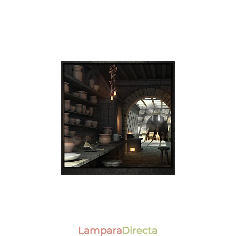 Lámparas colgantes 2 luces El viento industrial que restaura las formas antiguas es la lámpara colgante creativa del mostrador del café
