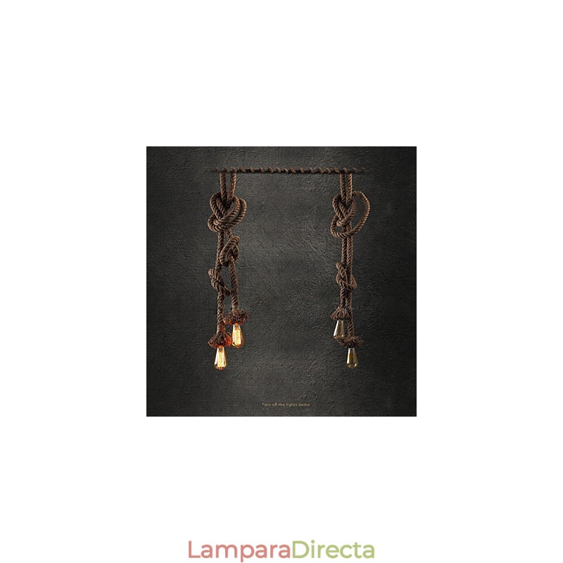 Lámparas colgantes 2 luces El viento industrial que restaura las formas antiguas es la lámpara colgante creativa del mostrador del café