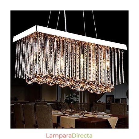 Lámpara de araña de metal de cristal clásica tradicional contemporánea moderna para niños Lámpara de araña de metal de cristal clásica tradicional contemporánea moderna para niños