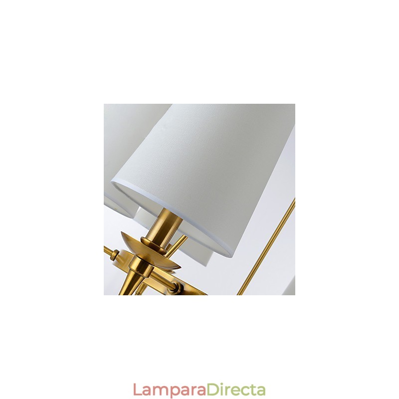 Familia de lámparas colgantes de diseño decorativo contemporáneo moderno de 8 luces