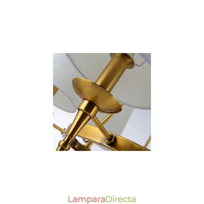 Familia de lámparas colgantes de diseño decorativo contemporáneo moderno de 8 luces