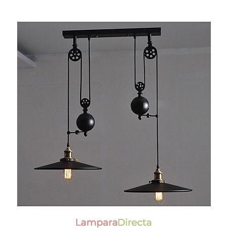 Lámpara colgante de metal creativa Lámparas colgantes modernas Lámpara colgante de café Lámpara colgante de metal creativa Lámparas colgantes modernas Lámpara colgante de café