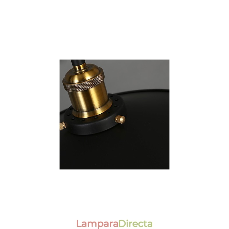 Lámpara colgante de metal creativa Lámparas colgantes modernas Lámpara colgante de café