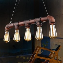 Lámpara colgante industrial estilo loft estilo country americano con conductos