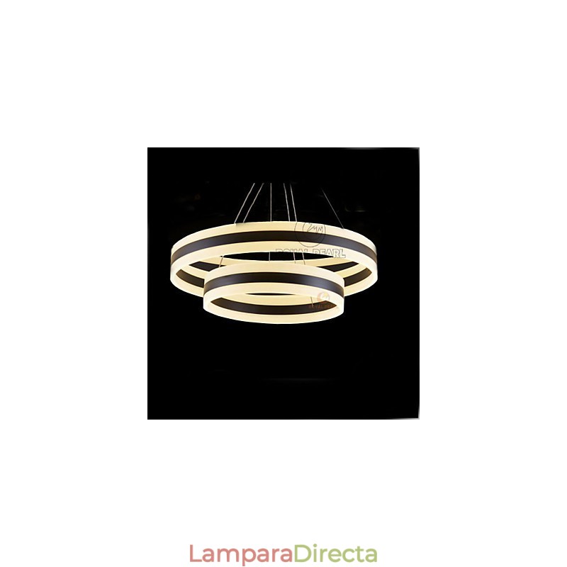 Lámpara de araña de acrílico de 170 W para interiores, moderna y residencial.