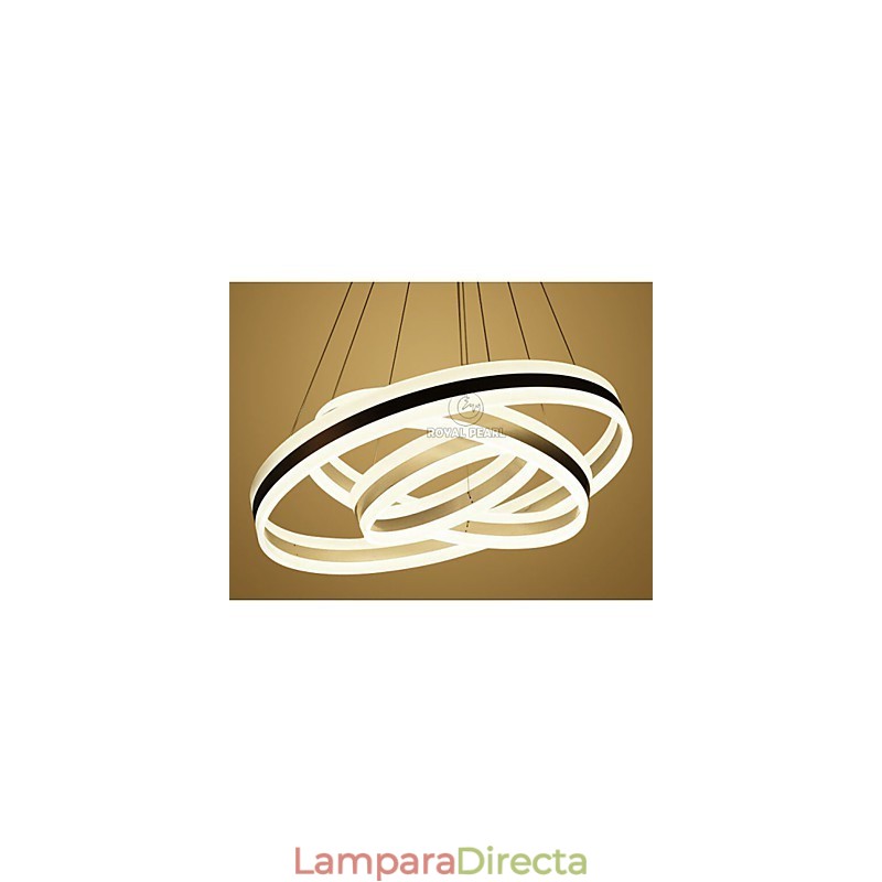 Lámpara de araña de acrílico de 170 W para interiores, moderna y residencial.