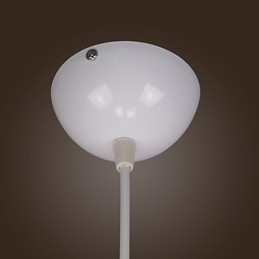 Lámpara colgante de metal con pintura retro de estilo campestre contemporáneo moderno