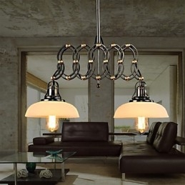 Lámpara colgante extensible vintage, lámparas colgantes de mostrador, luminarias de suspensión para cafeterías industriales, iluminación