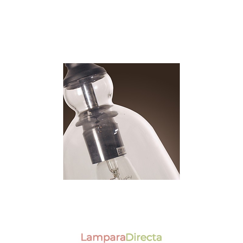 Lámpara colgante galvanizada estilo mini cuenco vintage clásico tradicional