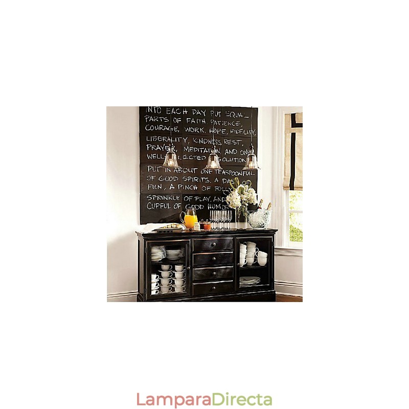 Lámpara colgante galvanizada estilo mini cuenco vintage clásico tradicional