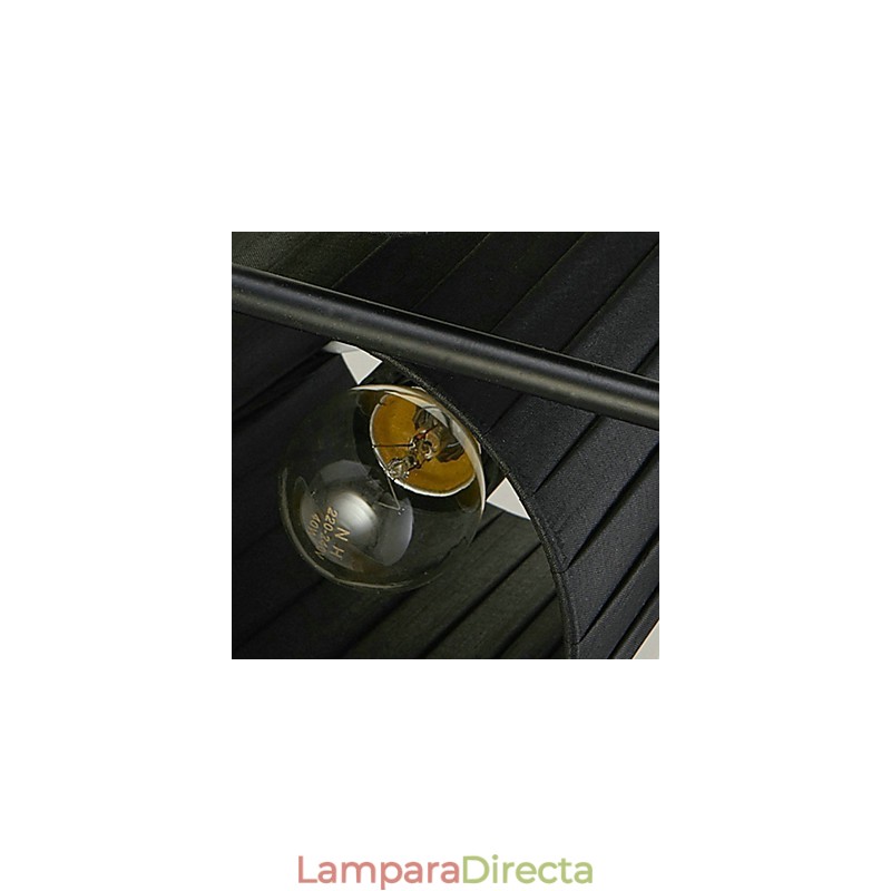 Lámpara colgante de metal con pintura rústica vintage para garaje