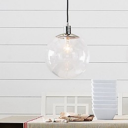 Lámpara colgante mini de estilo globo clásico tradicional