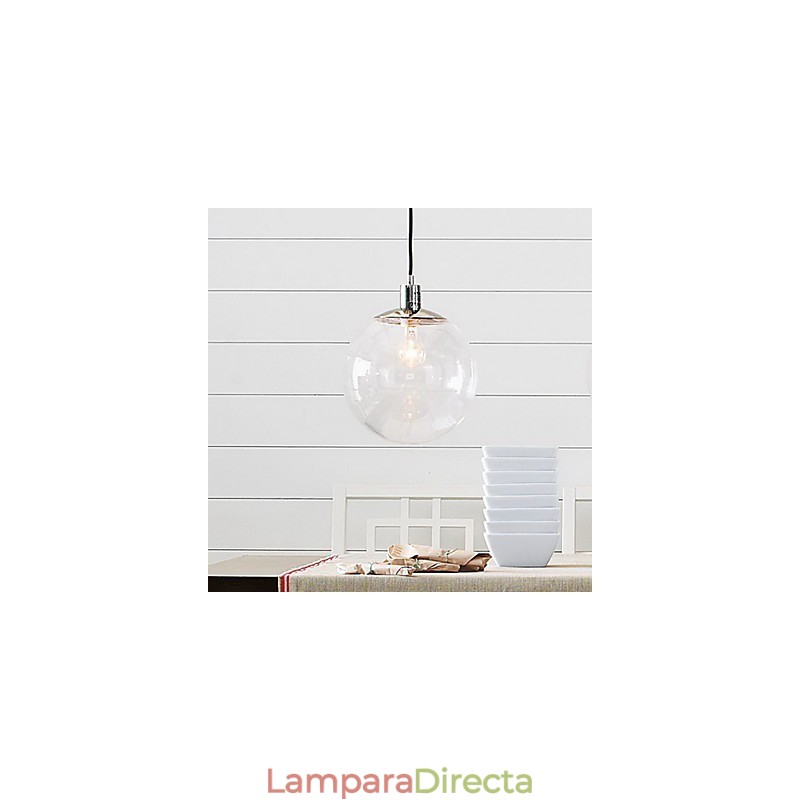Lámpara colgante mini de estilo globo clásico tradicional