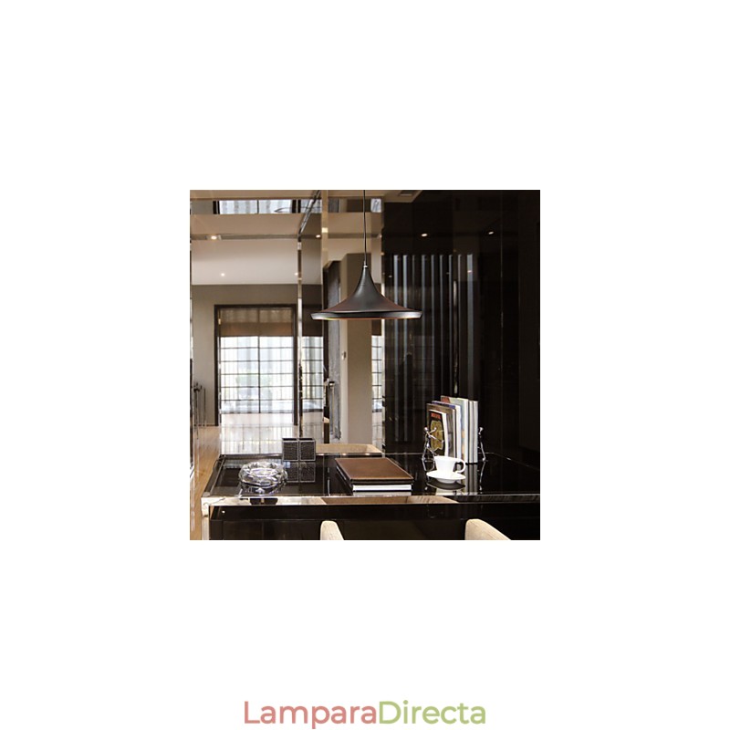 Lámpara colgante moderna contemporánea estilo retro mini pintura
