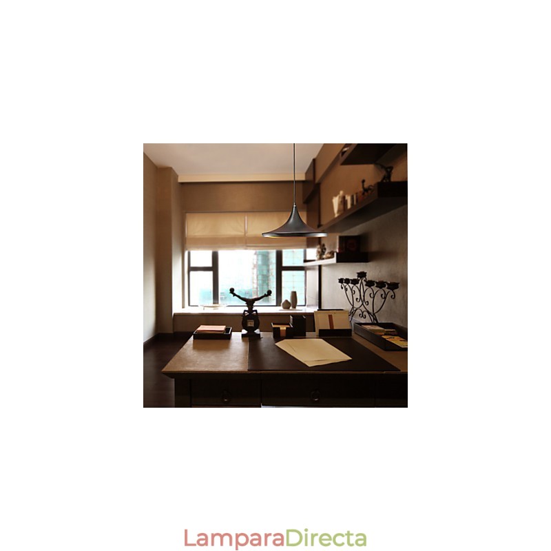 Lámpara colgante moderna contemporánea estilo retro mini pintura