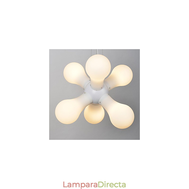 Lámpara colgante de cristal simple