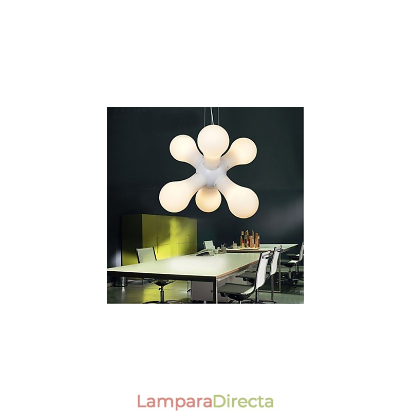 Lámpara colgante de cristal simple