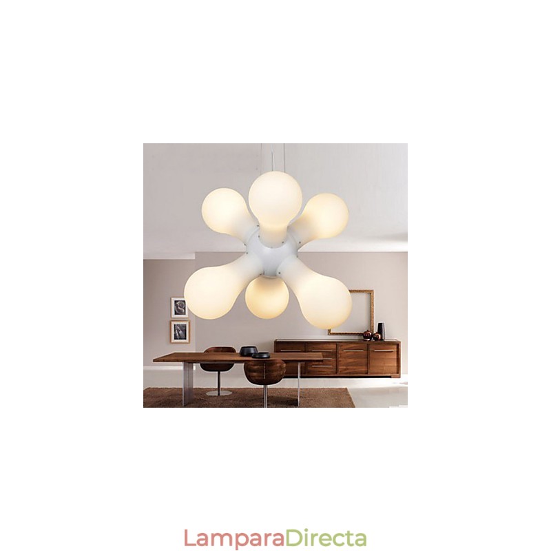 Lámpara colgante de cristal simple