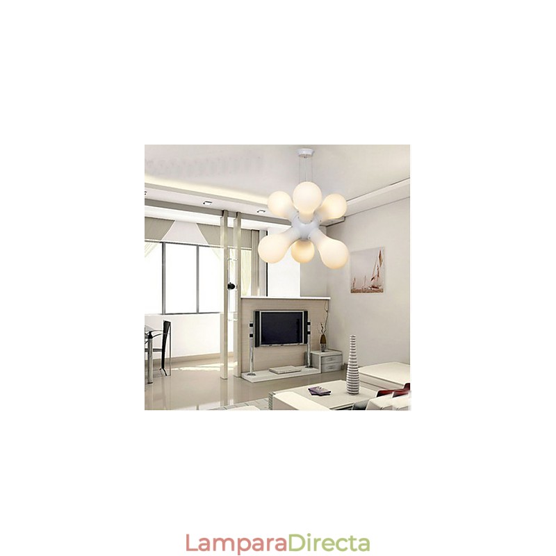 Lámpara colgante de cristal simple
